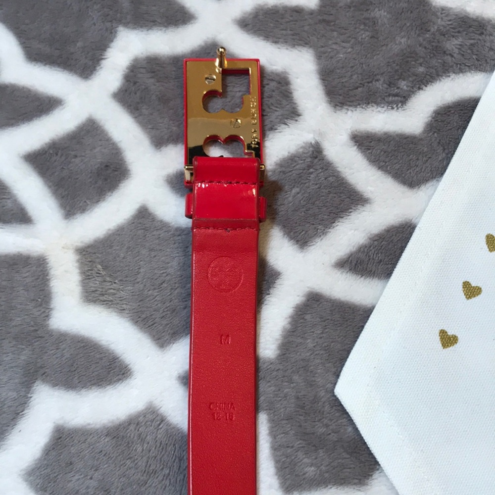 🛒SOLD🛒Tory Burch Red Belt -M - Picture 6 of 8